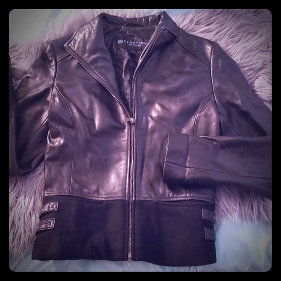 100% leather jacket. Used. Great condition - Picture 1 of 5